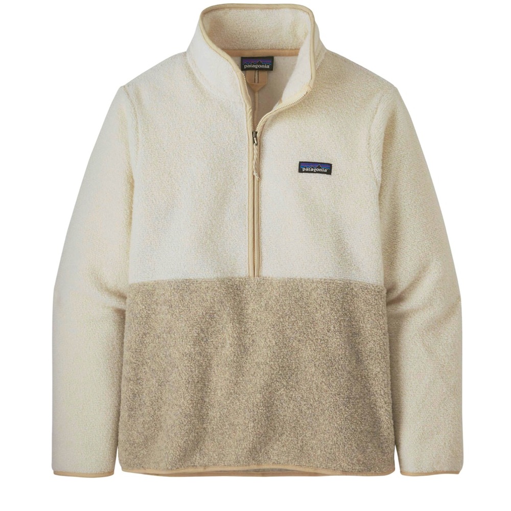 Patagonia Two-Toned Reclaimed Fleece Pullover- size M